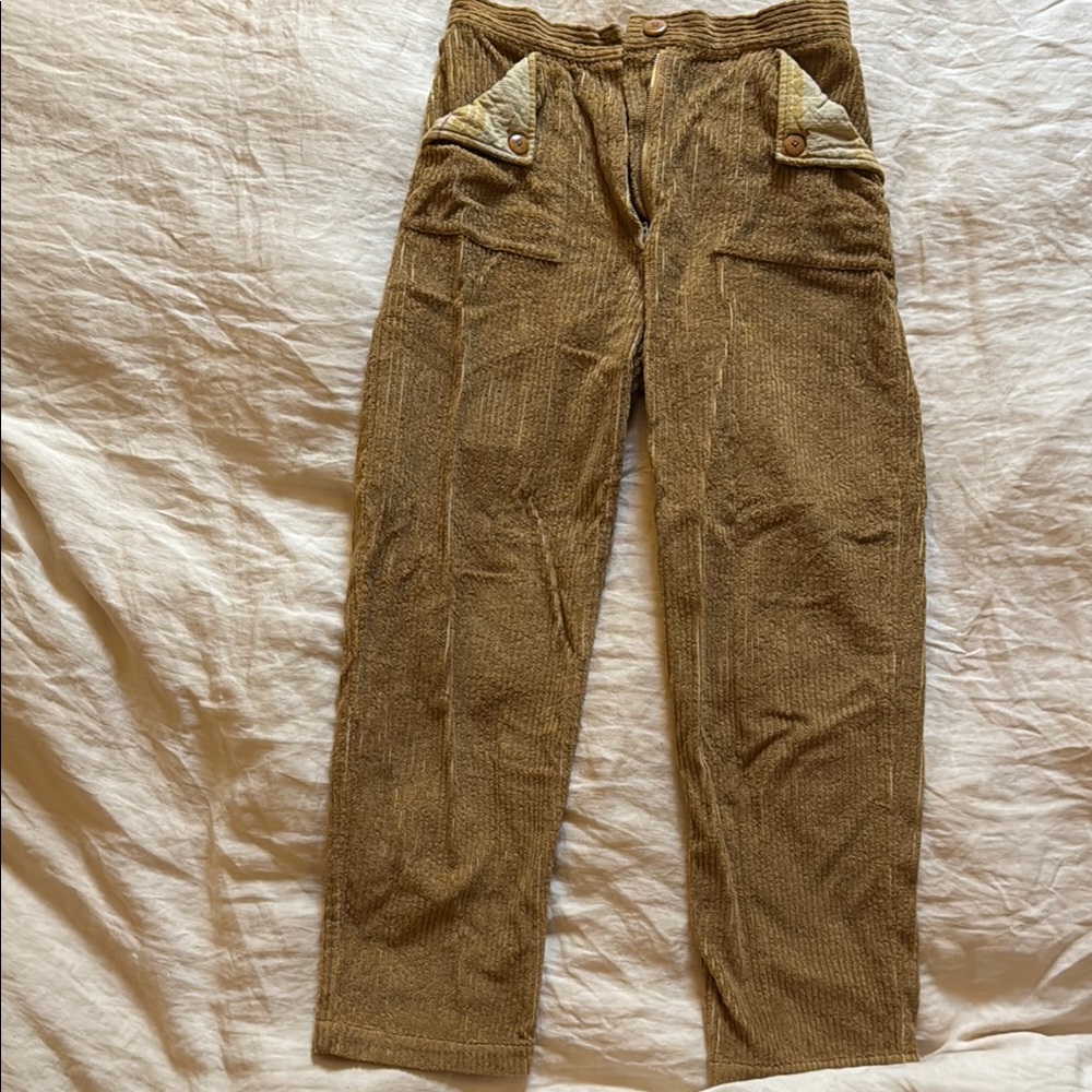 Ilana Kohn Brown Corduroy Pants